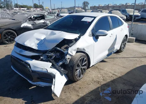 2021 Toyota Corolla Se z USA, uszkodzony, nr VIN 5YFS4MCEXMP068944